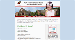 Desktop Screenshot of matthewsprespreschool.com